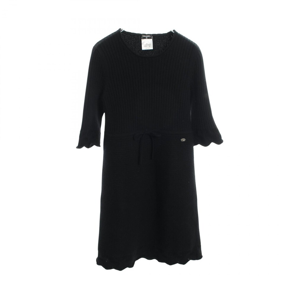 Chanel Coco Mark Button Dress #38 #339373C86B